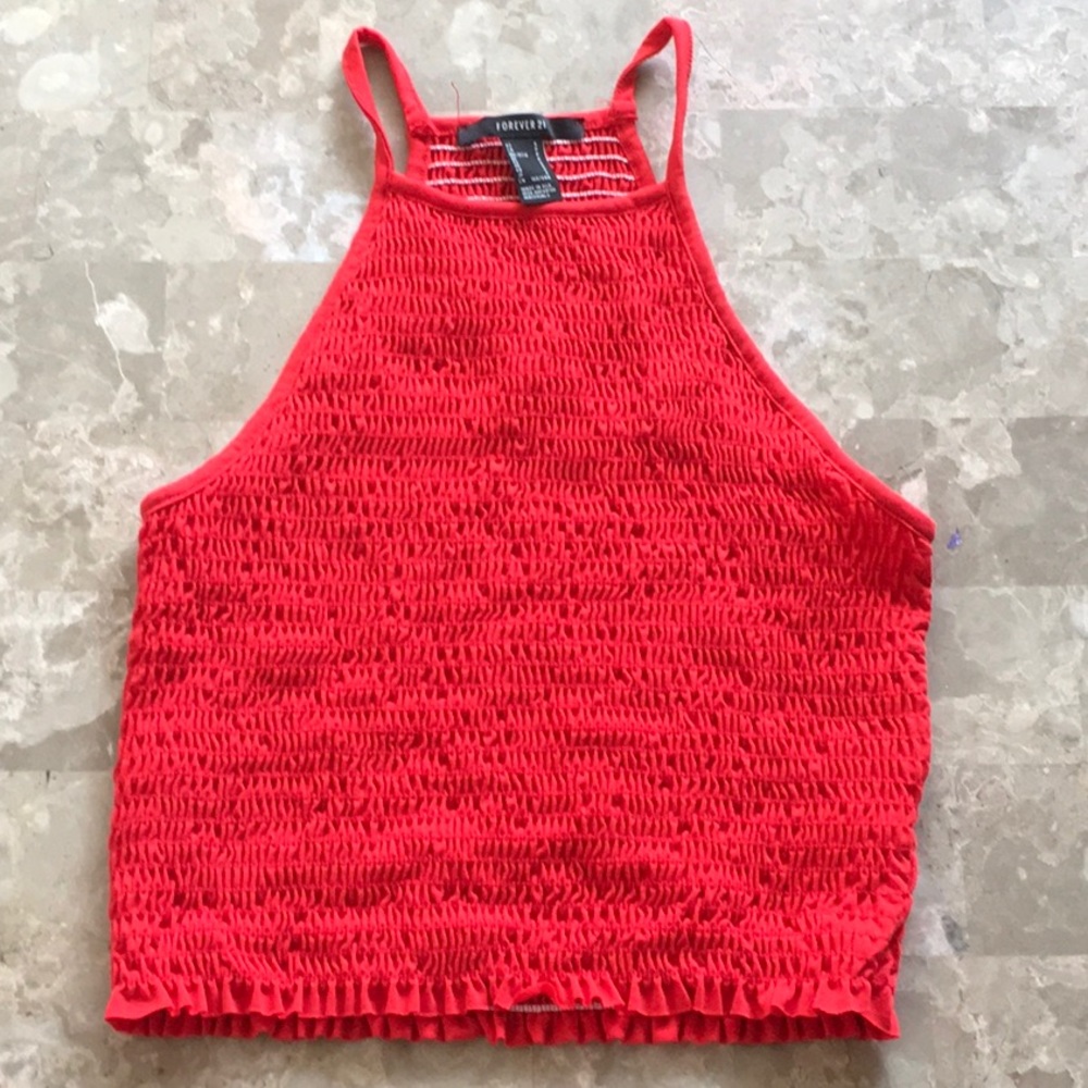 🔥Smocked Crop Top🔥